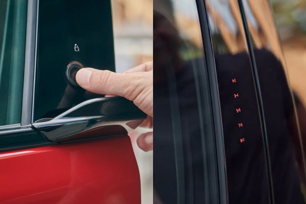 Mustang Mach-e keyless entry