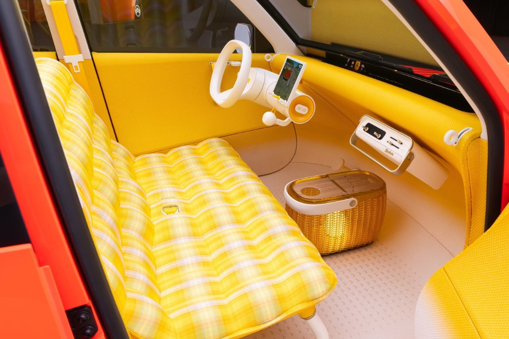 Citro&euml;n 2CV concept interior