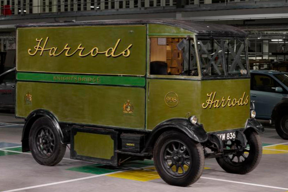 Harrods Electric Delivery Vehicle