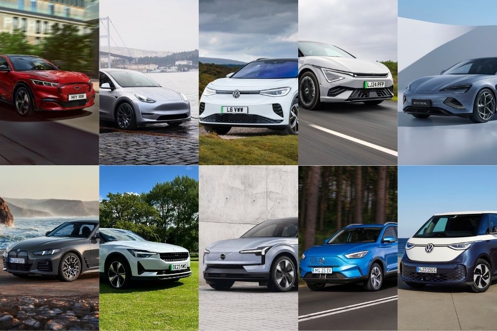 Lease Electric Customer's Top 10 EVs of 2024.